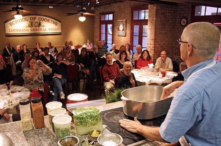 Learn the Secrets of New Orleans Cooking in the Demonstration Class